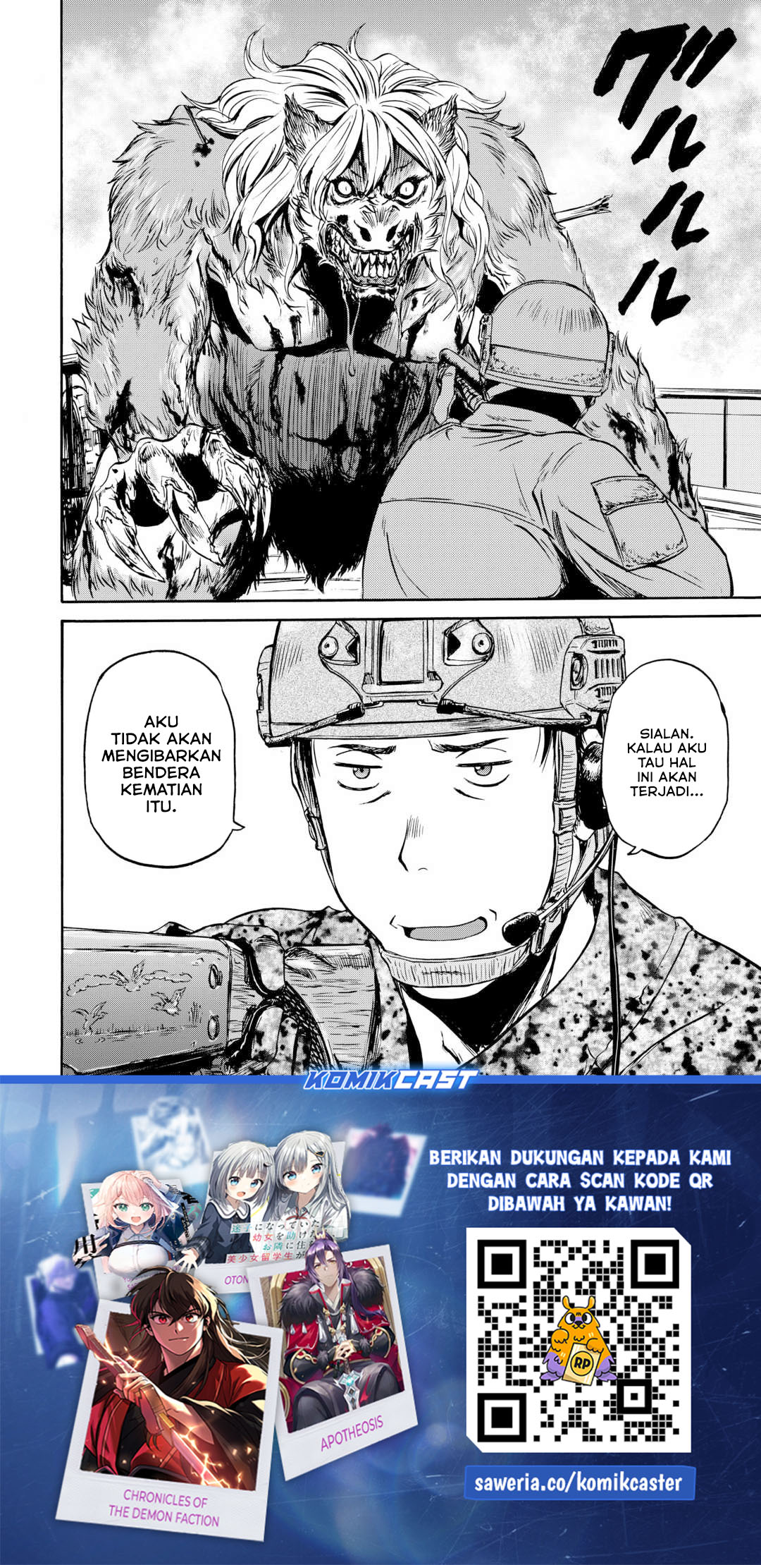 Gate – Jietai Kare no Chi nite Kaku Tatakeri Chapter 142 Gambar 48