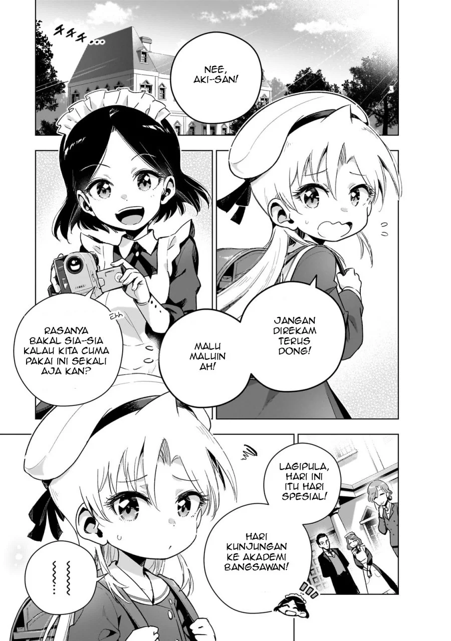 Baca Manga Gendai Shakai de Otome Game no Akuyaku Reijou wo suru no wa Chotto Taihen Chapter 14.5 Gambar 2