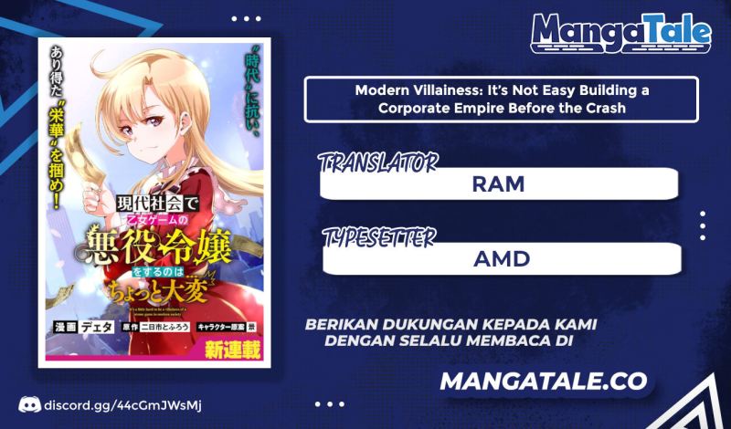 Baca Komik Gendai Shakai de Otome Game no Akuyaku Reijou wo suru no wa Chotto Taihen Chapter 2.2 Gambar 1