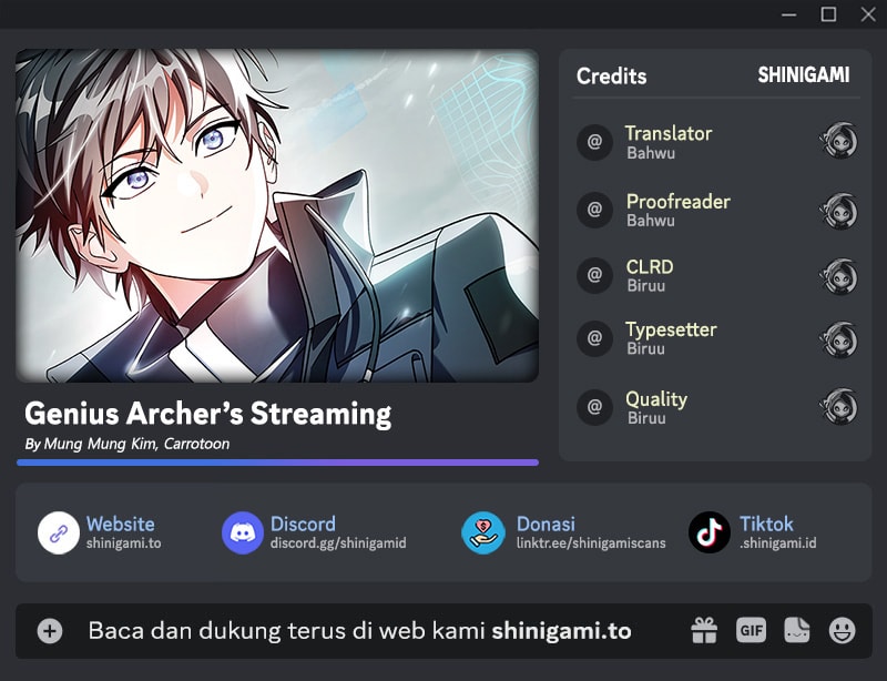 Baca Komik Genius Archer’s Streaming Chapter 69 Gambar 1