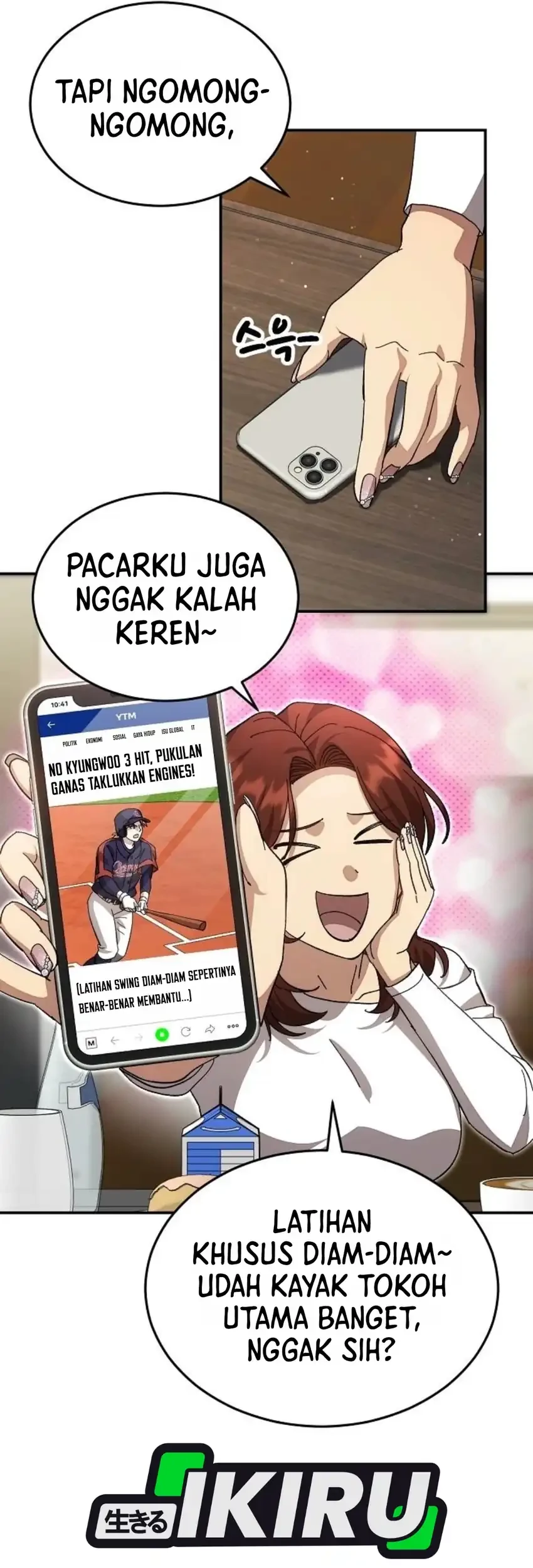 Genius Hitter Hits Fastball Chapter 128 Gambar 5
