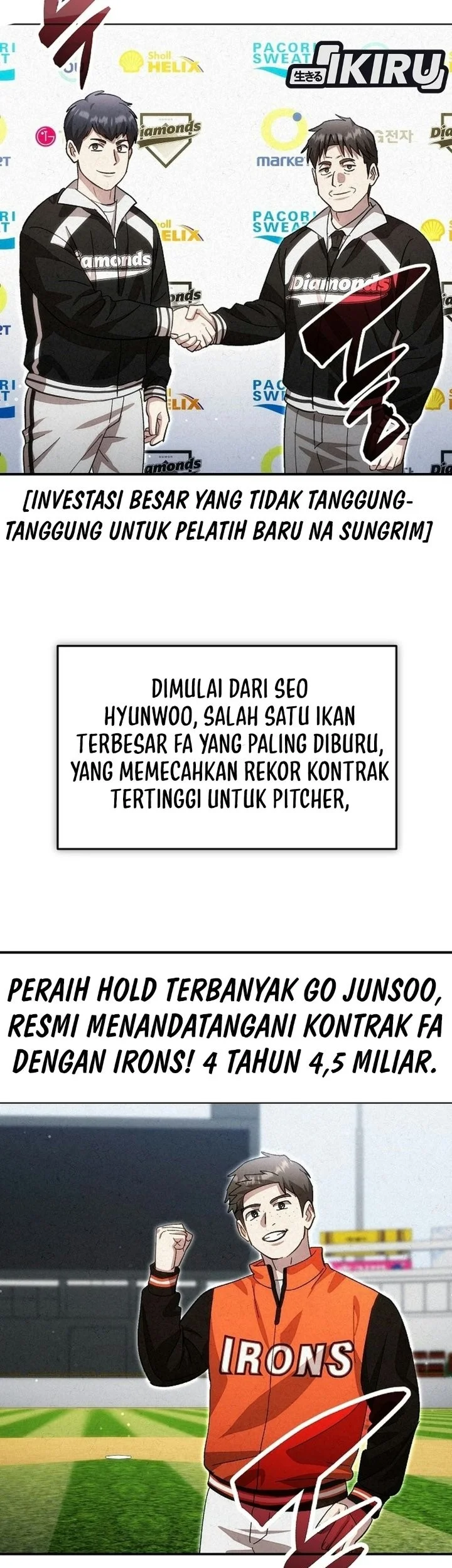 Genius Hitter Hits Fastball Chapter 132 Gambar 3