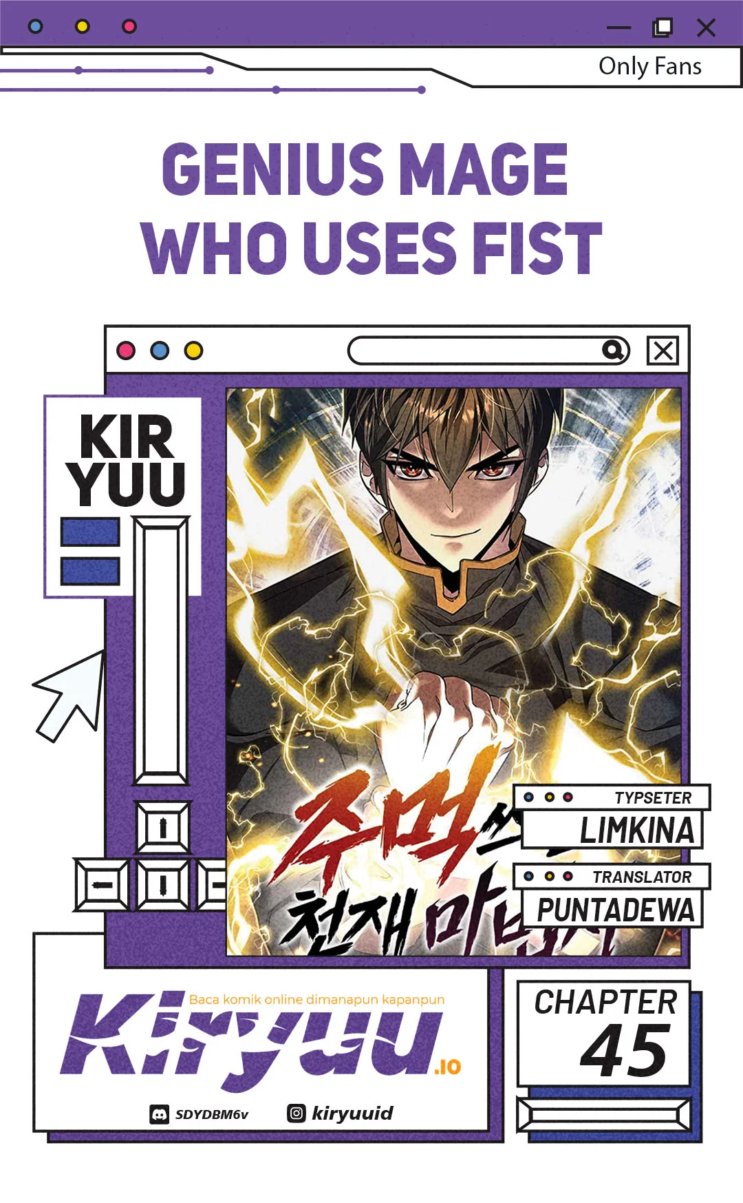 Komik Genius Mage Who Uses Fists Chapter 45 gambar nomor 1