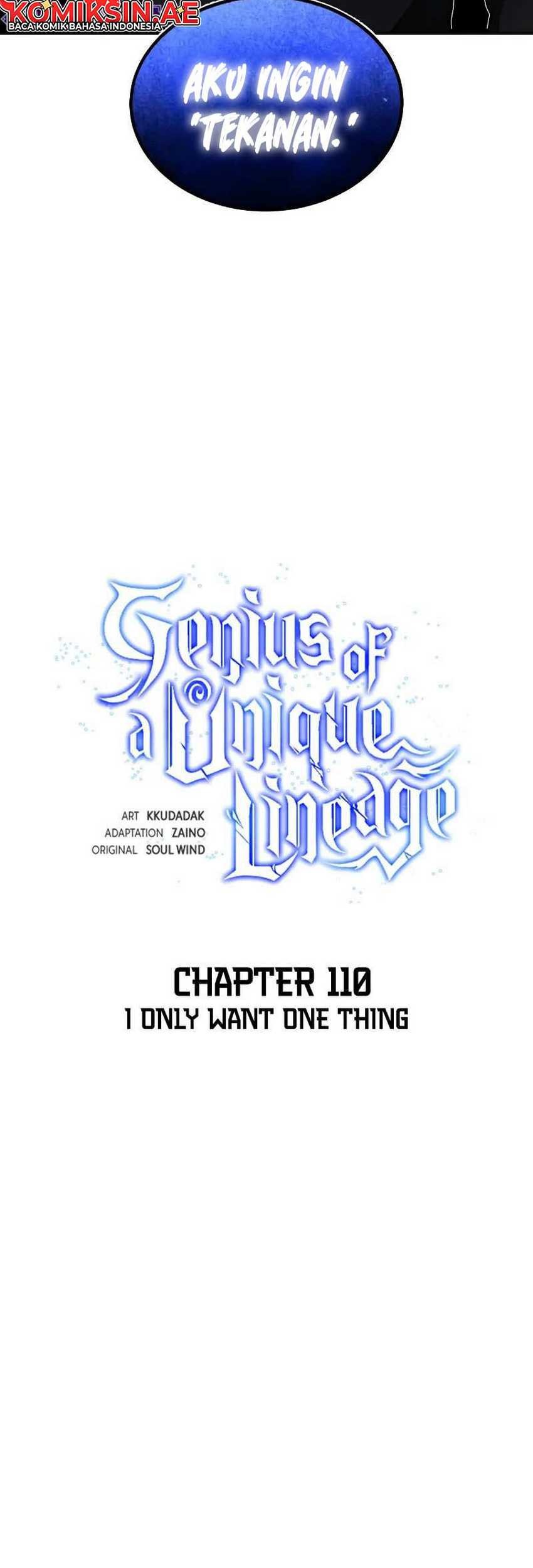 Genius of the Unique Lineage Chapter 110 Gambar 6