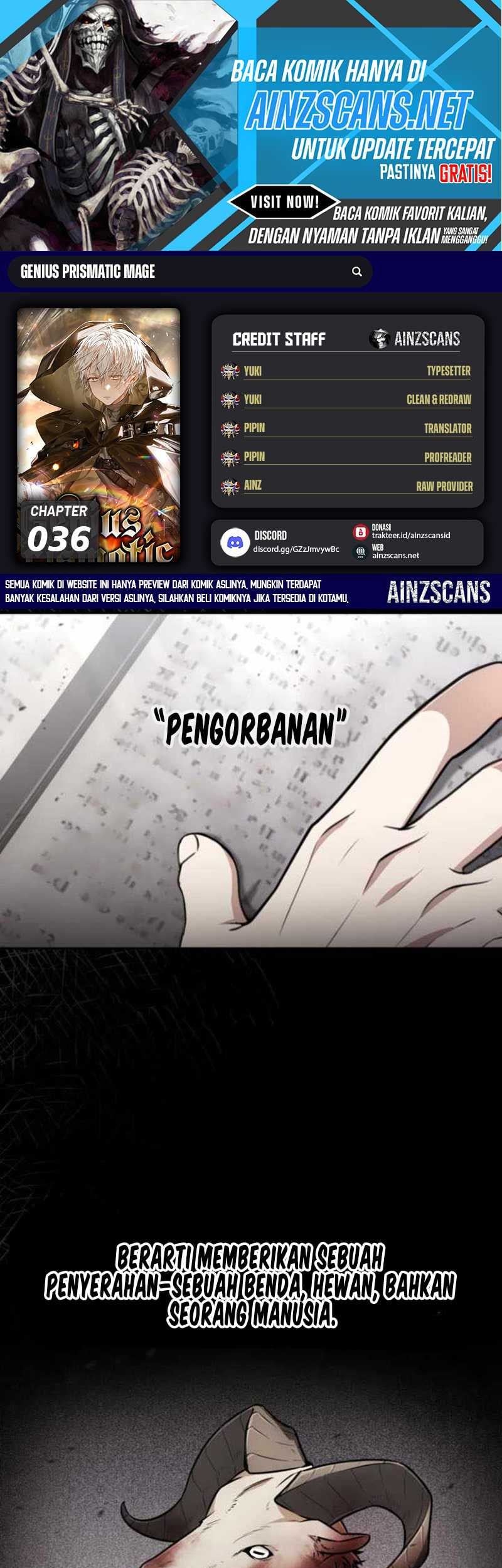 Baca Komik Genius Prismatic Mage Chapter 36 Gambar 1