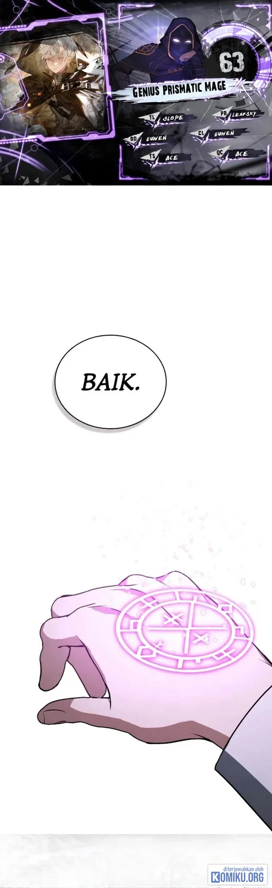 Komik Genius Prismatic Mage Chapter 63 gambar 1