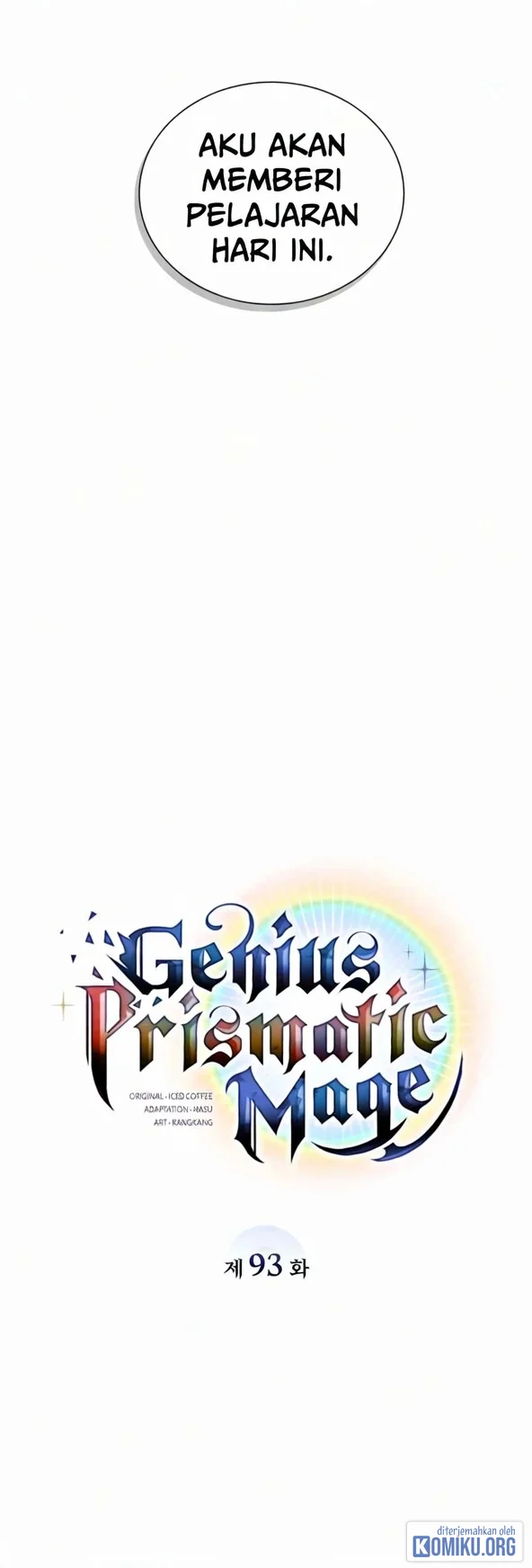 Genius Prismatic Mage Chapter 93 Halaman 14
