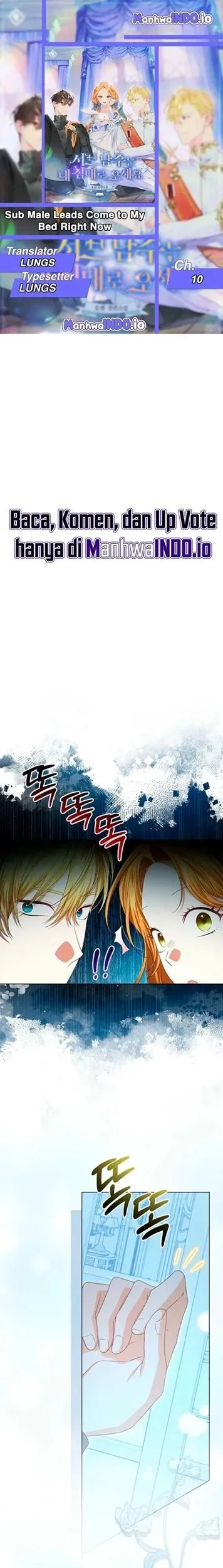 Komik Get in My Bed, Supporting Male Leads! Chapter 10 gambar 1