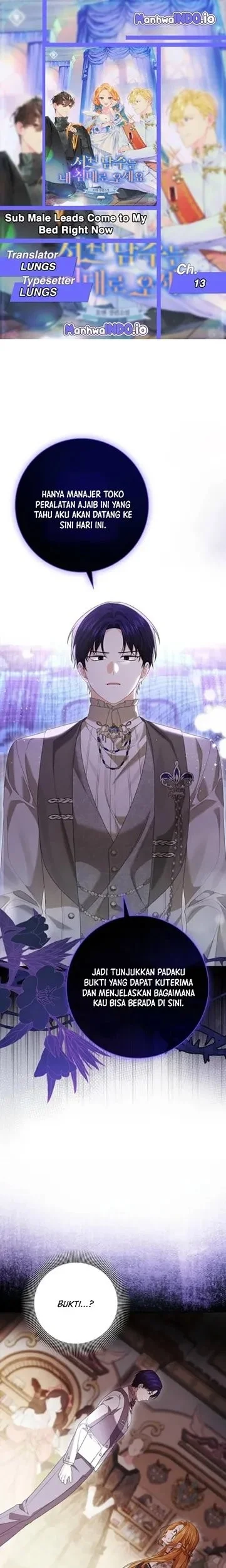 Komik Get in My Bed, Supporting Male Leads! Chapter 13 gambar 1