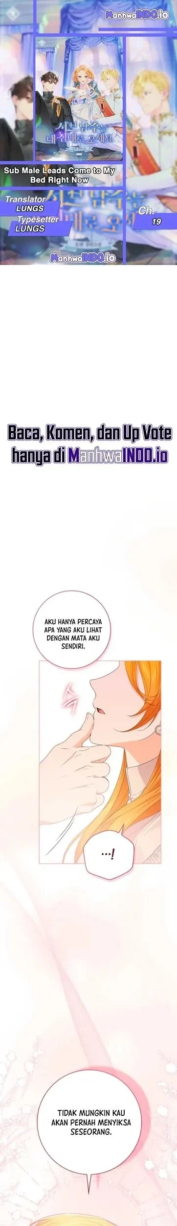 Komik Get in My Bed, Supporting Male Leads! Chapter 19 gambar 1