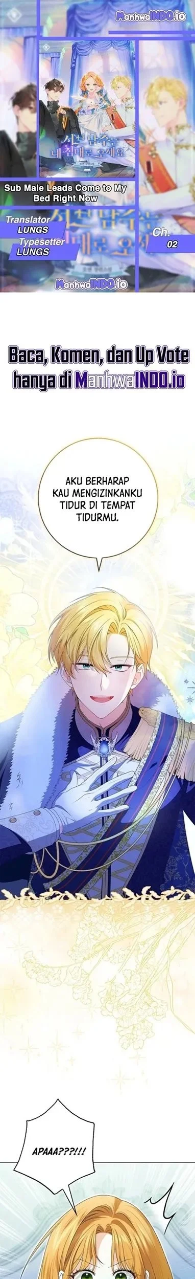 Komik Get in My Bed, Supporting Male Leads! Chapter 2 gambar 1