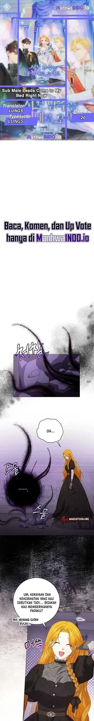 Komik Get in My Bed, Supporting Male Leads! Chapter 20 gambar 1