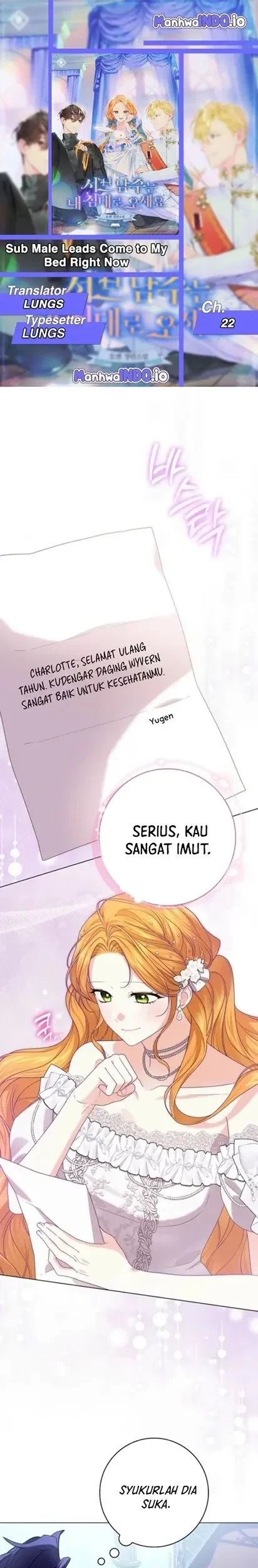 Komik Get in My Bed, Supporting Male Leads! Chapter 22 gambar 1