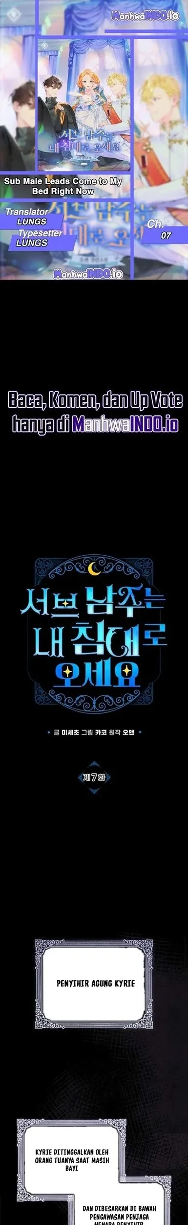 Komik Get in My Bed, Supporting Male Leads! Chapter 7 gambar 1