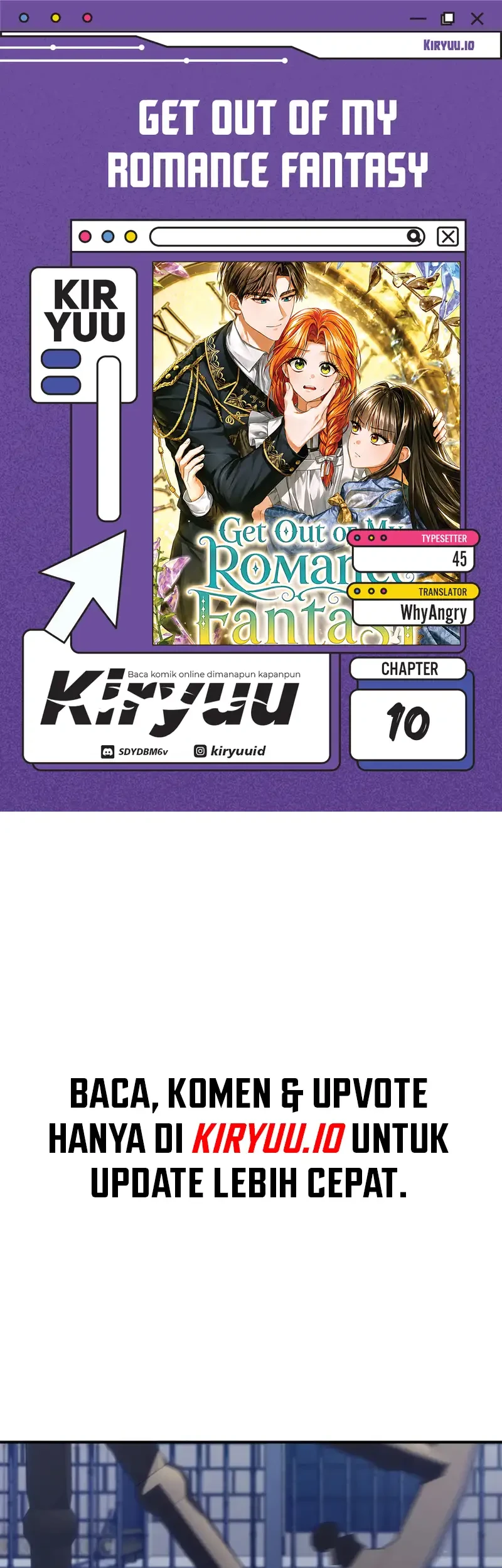 Komik Get Out of My Romance Fantasy Chapter 10 gambar 1