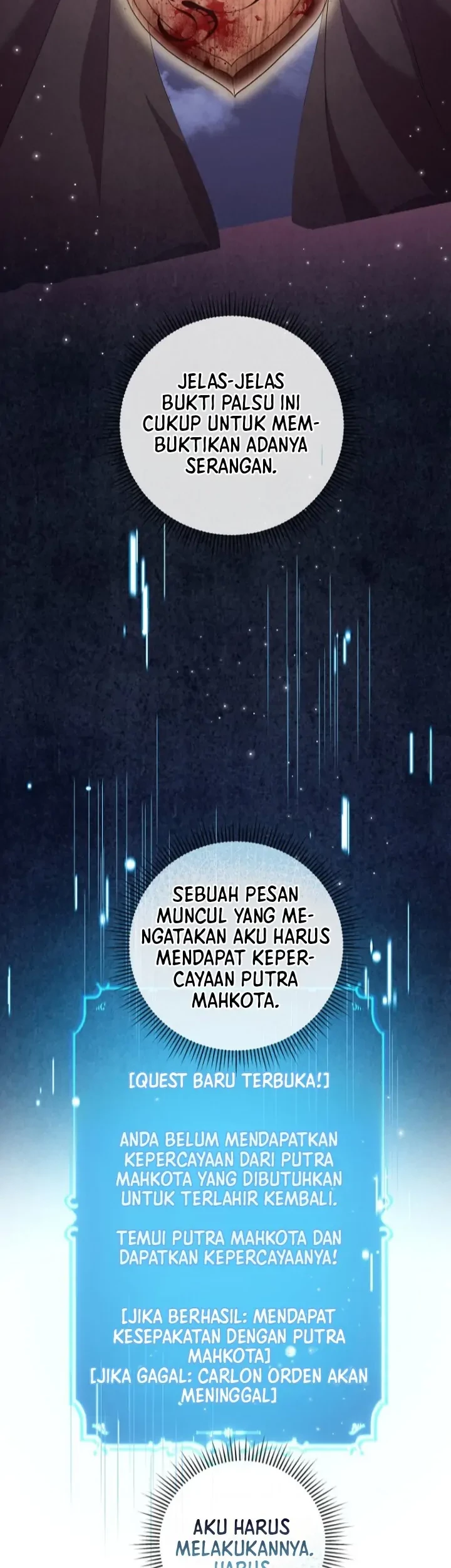 Baca Manhwa Get out of my way, I will Decide the Ending Chapter 35 Gambar 2