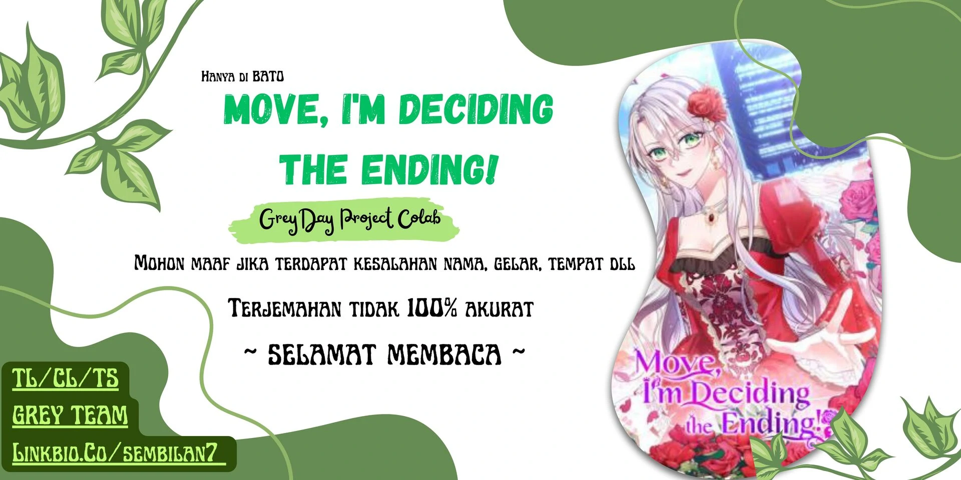 Komik Get out of my way, I will Decide the Ending Chapter 47 gambar nomor 1