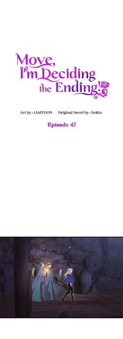 Manhwa Get out of my way, I will Decide the Ending Chapter 47 gambar nomor 2