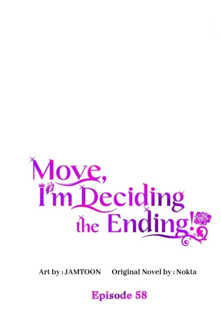 Baca Manhwa Get out of my way, I will Decide the Ending Chapter 58 Gambar 2
