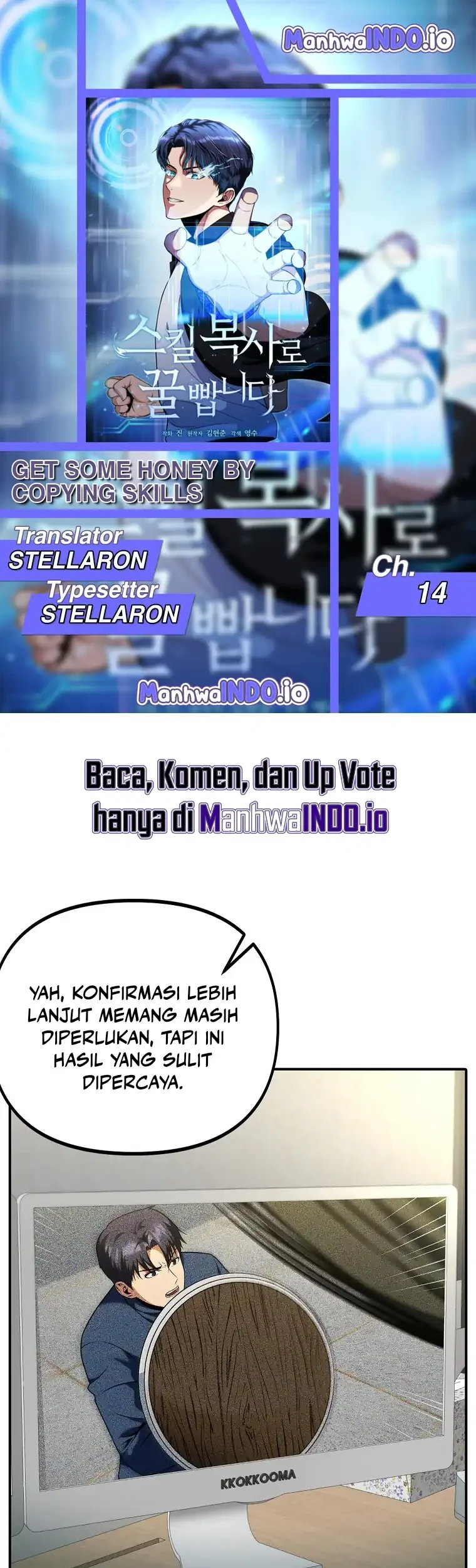 Komik Get Some Honey by Copying Skills Chapter 14 gambar 1