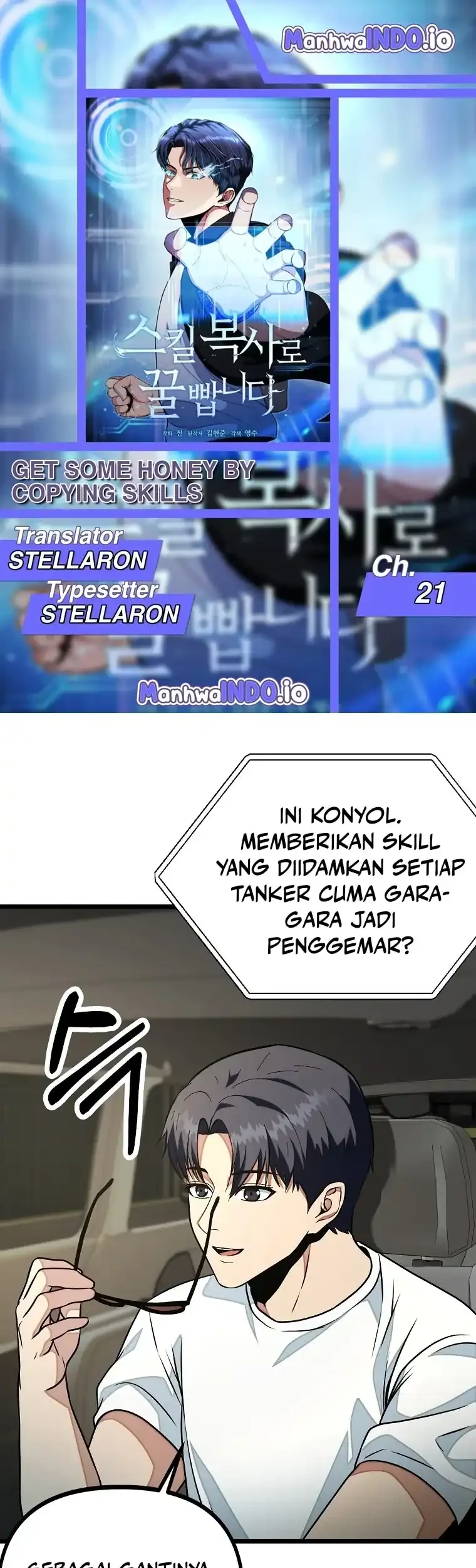 Komik Get Some Honey by Copying Skills Chapter 21 gambar 1