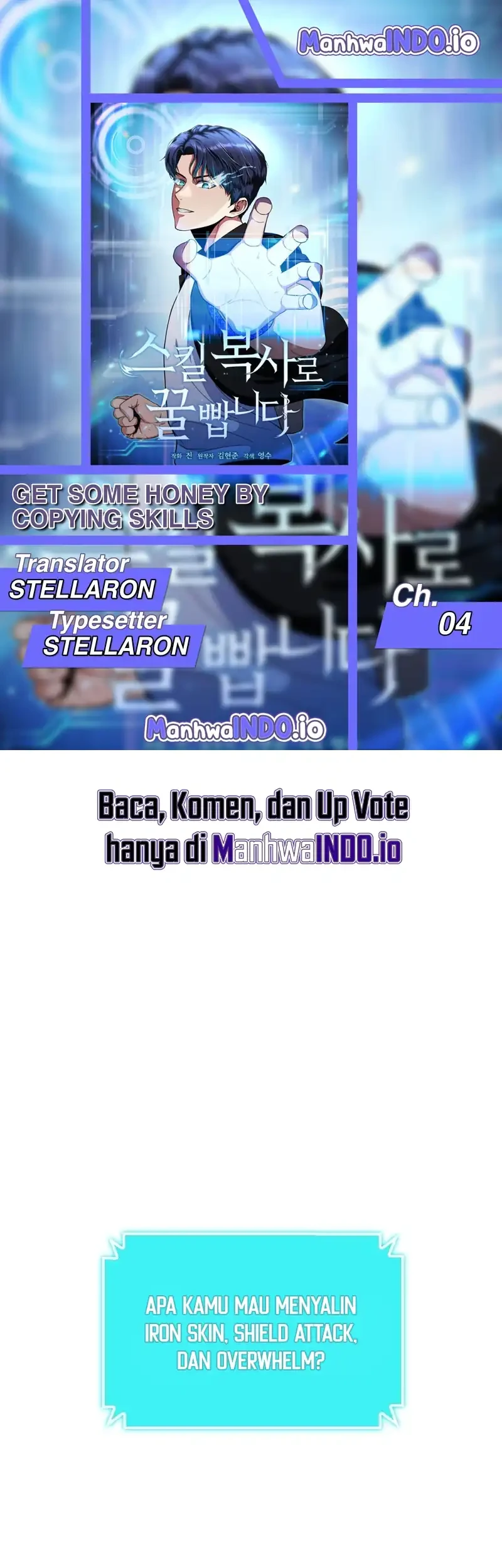 Komik Get Some Honey by Copying Skills Chapter 4 gambar 1