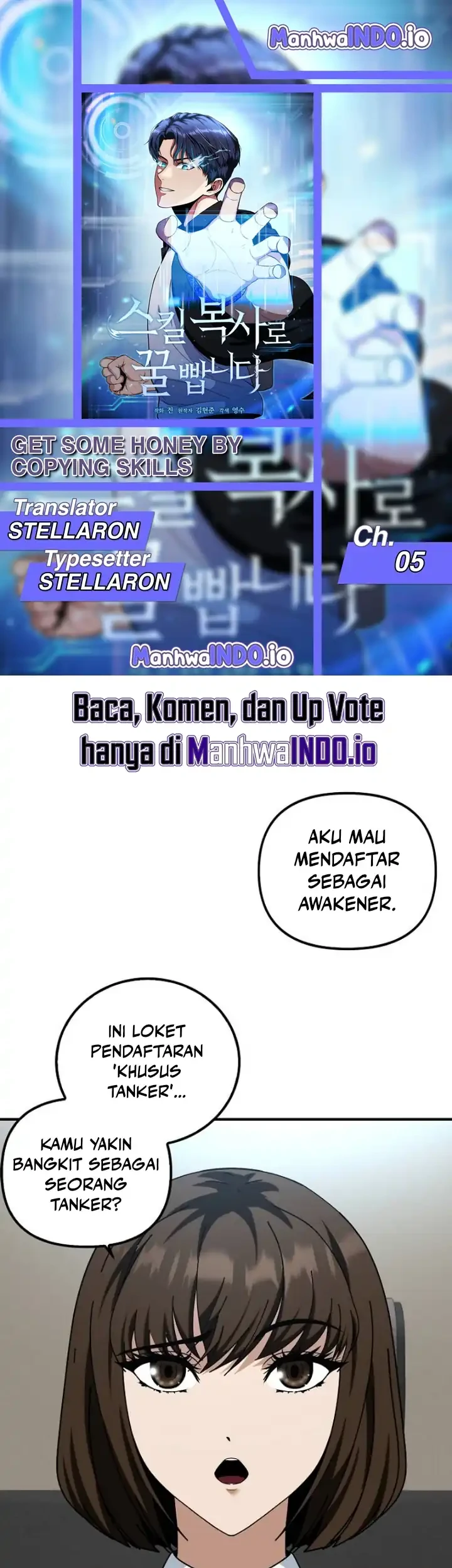 Komik Get Some Honey by Copying Skills Chapter 5 gambar 1