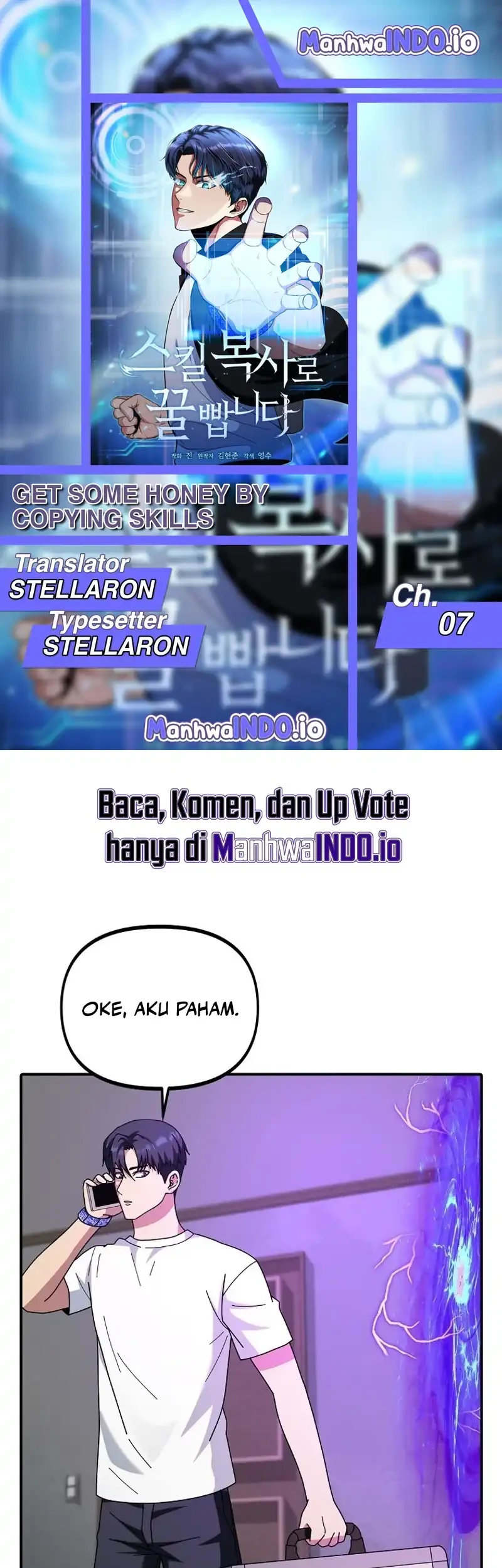 Komik Get Some Honey by Copying Skills Chapter 7 gambar 1