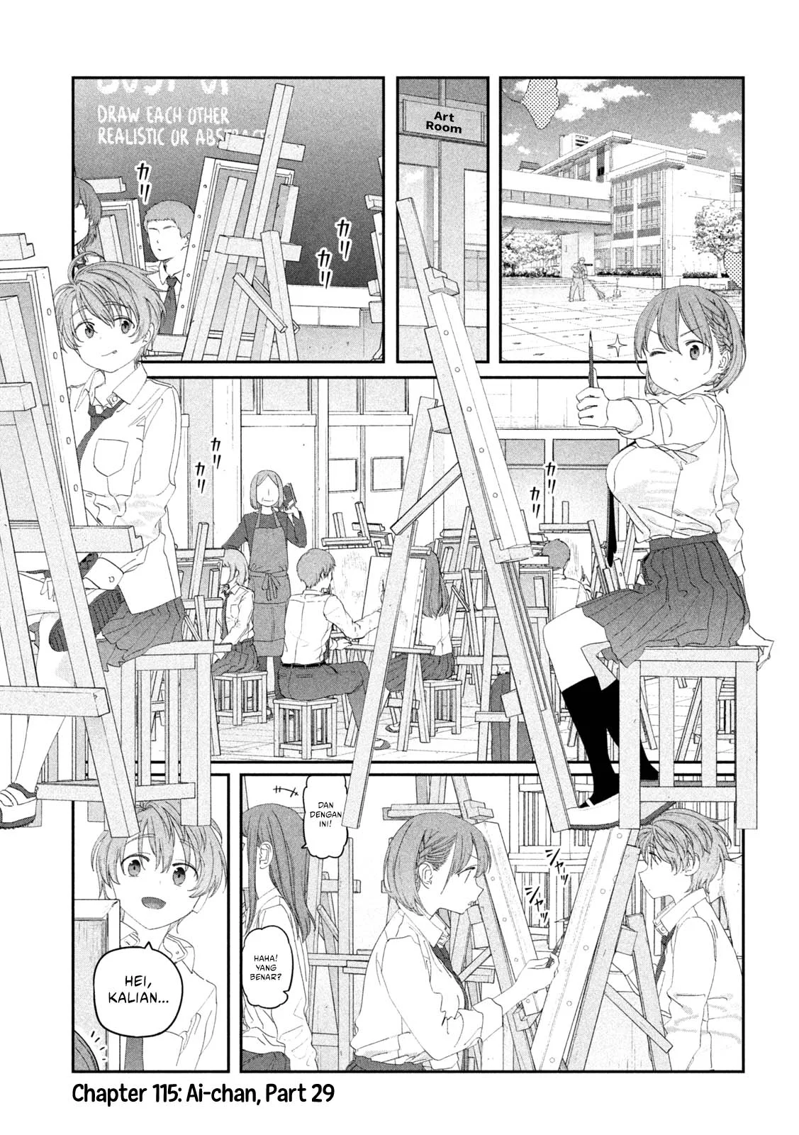 Manga Getsuyoubi no Tawawa (Serialization) Chapter 115 gambar nomor 2