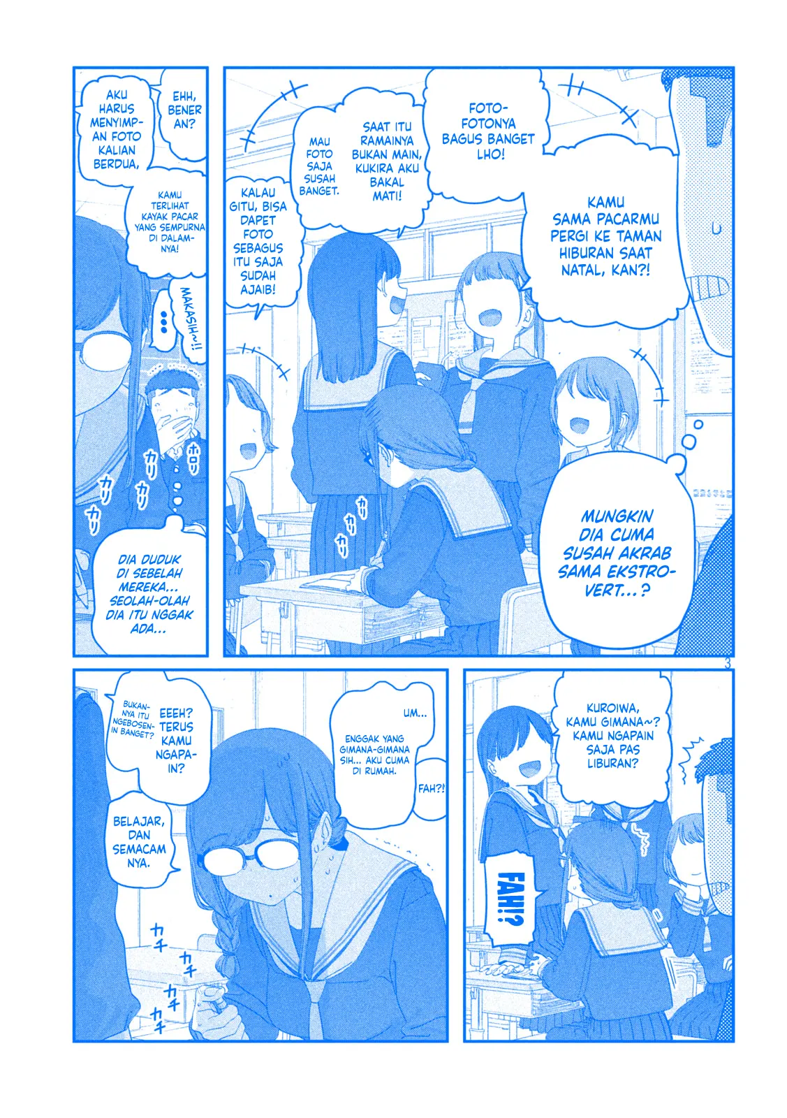 Getsuyoubi no Tawawa (Serialization) Chapter 126 Gambar 4