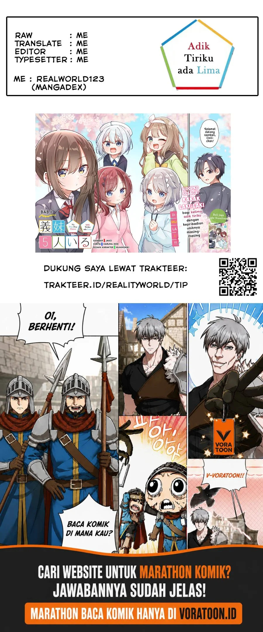 Gimai 5-nin Iru Chapter 5.1 Gambar 19