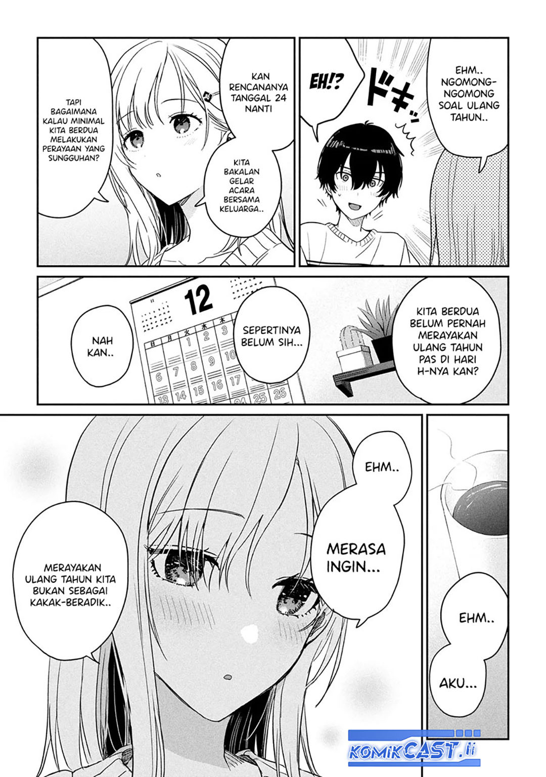 Gimai Seikatsu Chapter 30.1 Gambar 3