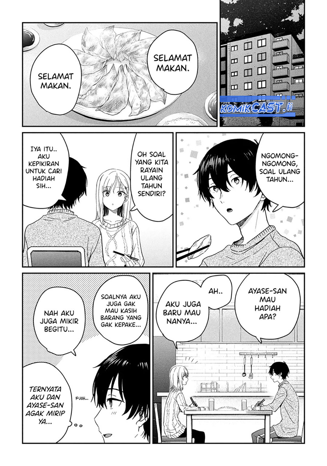 Gimai Seikatsu Chapter 30.2 Gambar 7