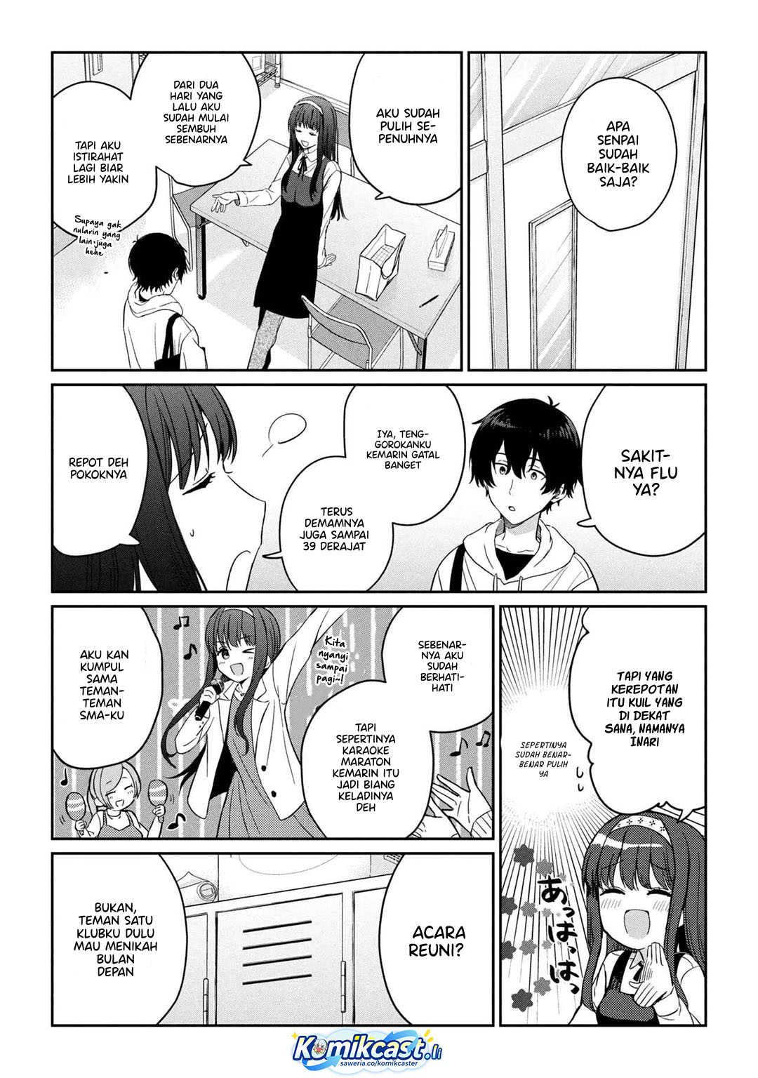 Gimai Seikatsu Chapter 31.1 Gambar 7
