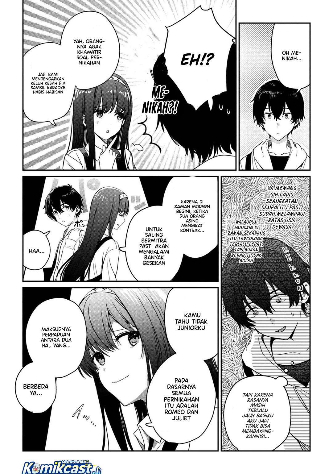 Gimai Seikatsu Chapter 31.1 Gambar 8