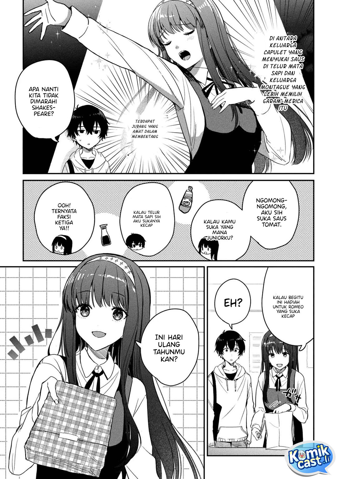 Gimai Seikatsu Chapter 31.1 Gambar 9