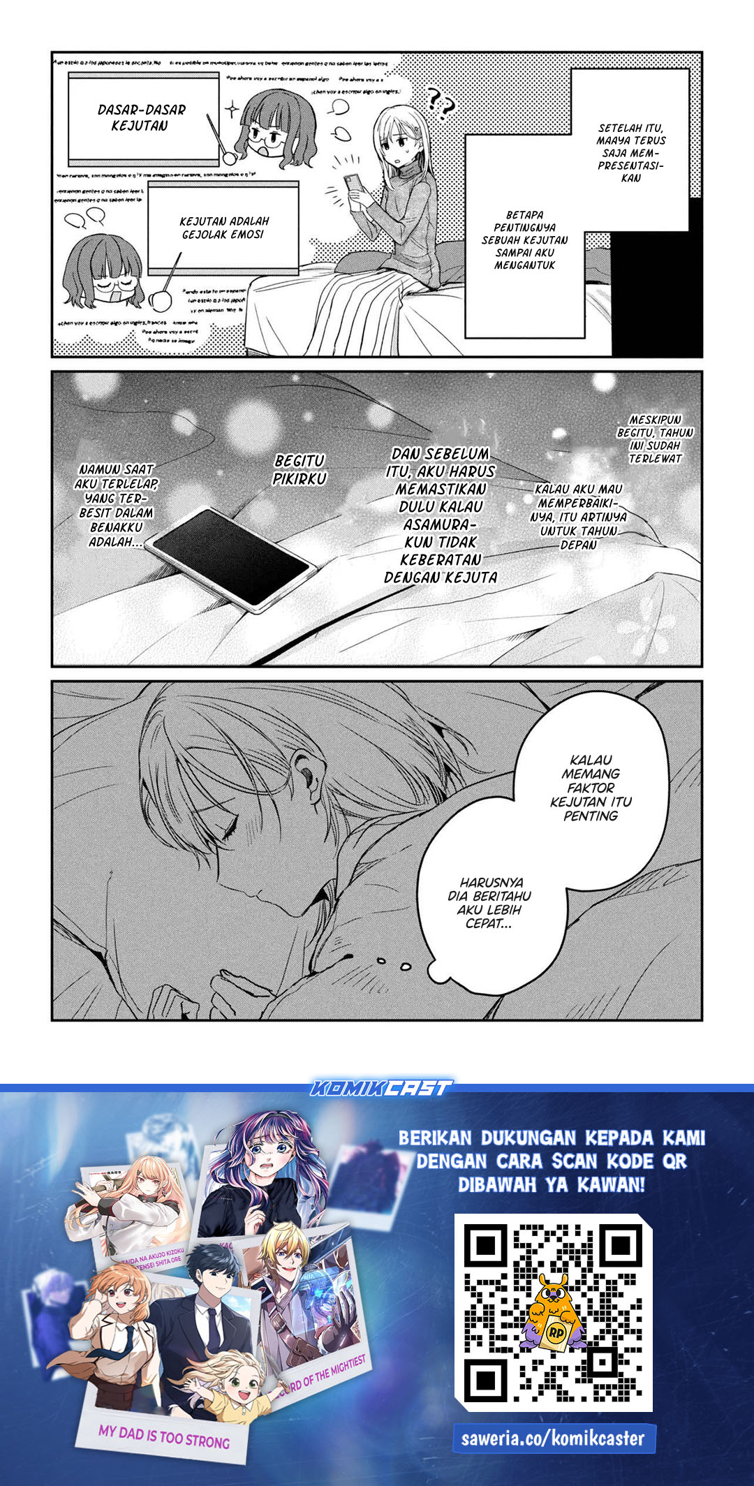 Gimai Seikatsu Chapter 31.2 Gambar 14
