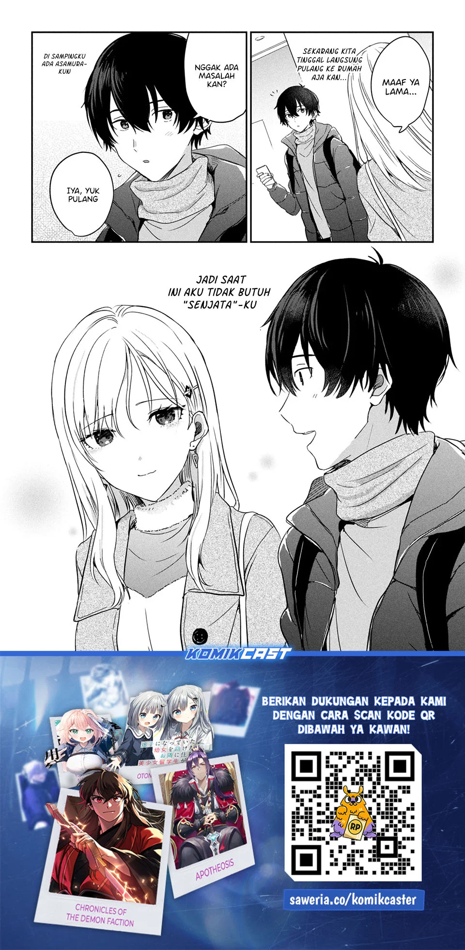 Gimai Seikatsu Chapter 33.2 Gambar 9