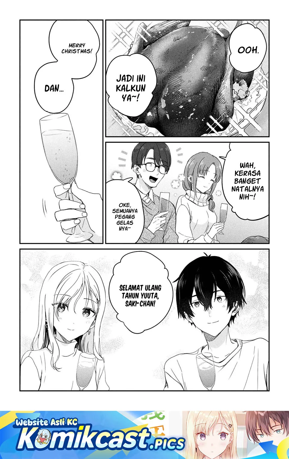 Komik Gimai Seikatsu Chapter 34.2 gambar 1