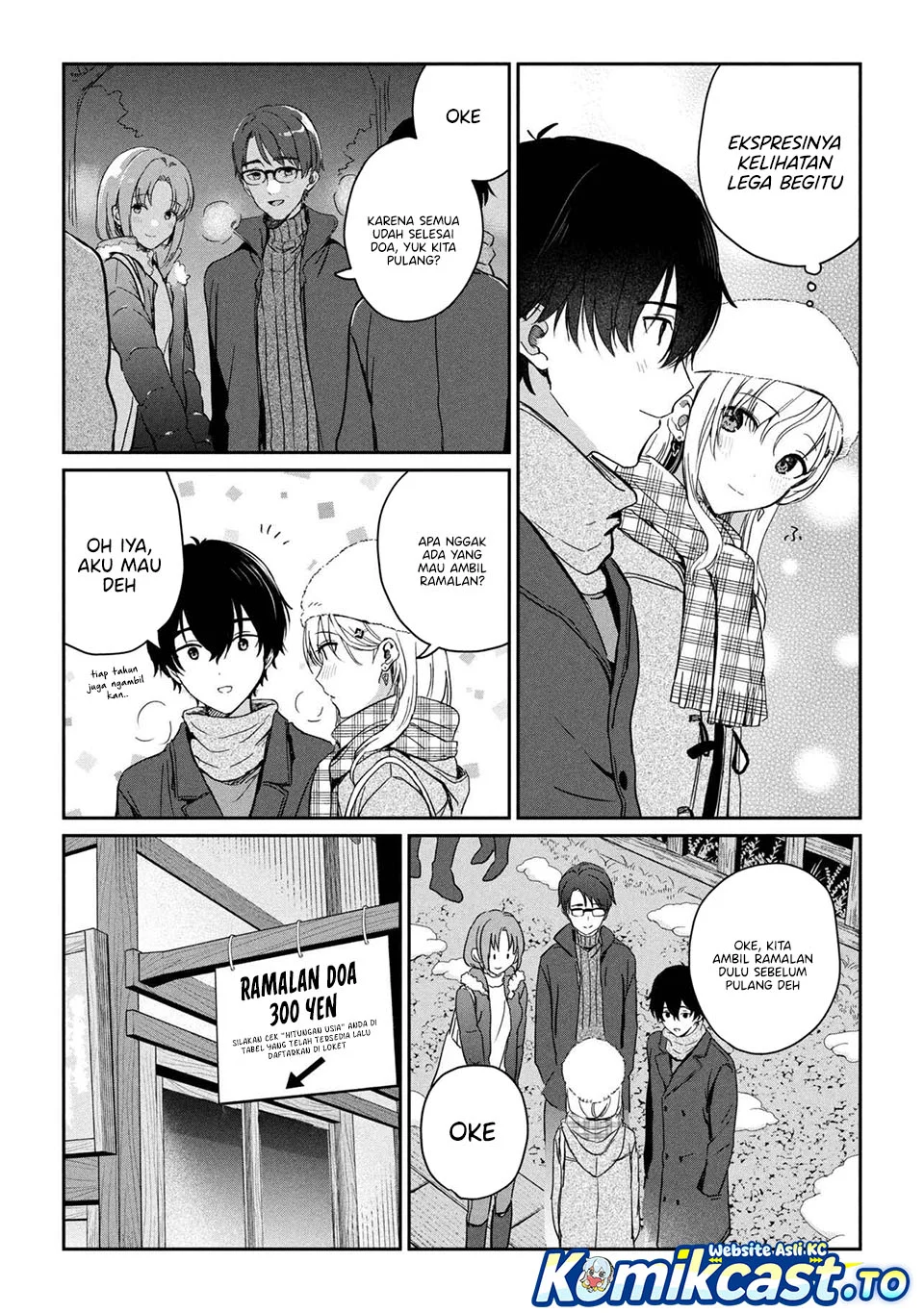 Gimai Seikatsu Chapter 36.1 Gambar 10