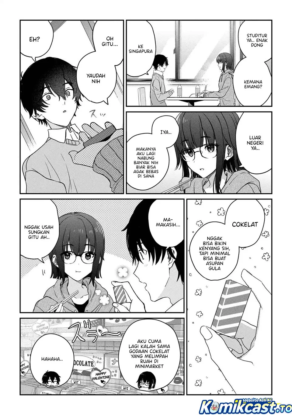 Gimai Seikatsu Chapter 37.1 Gambar 12