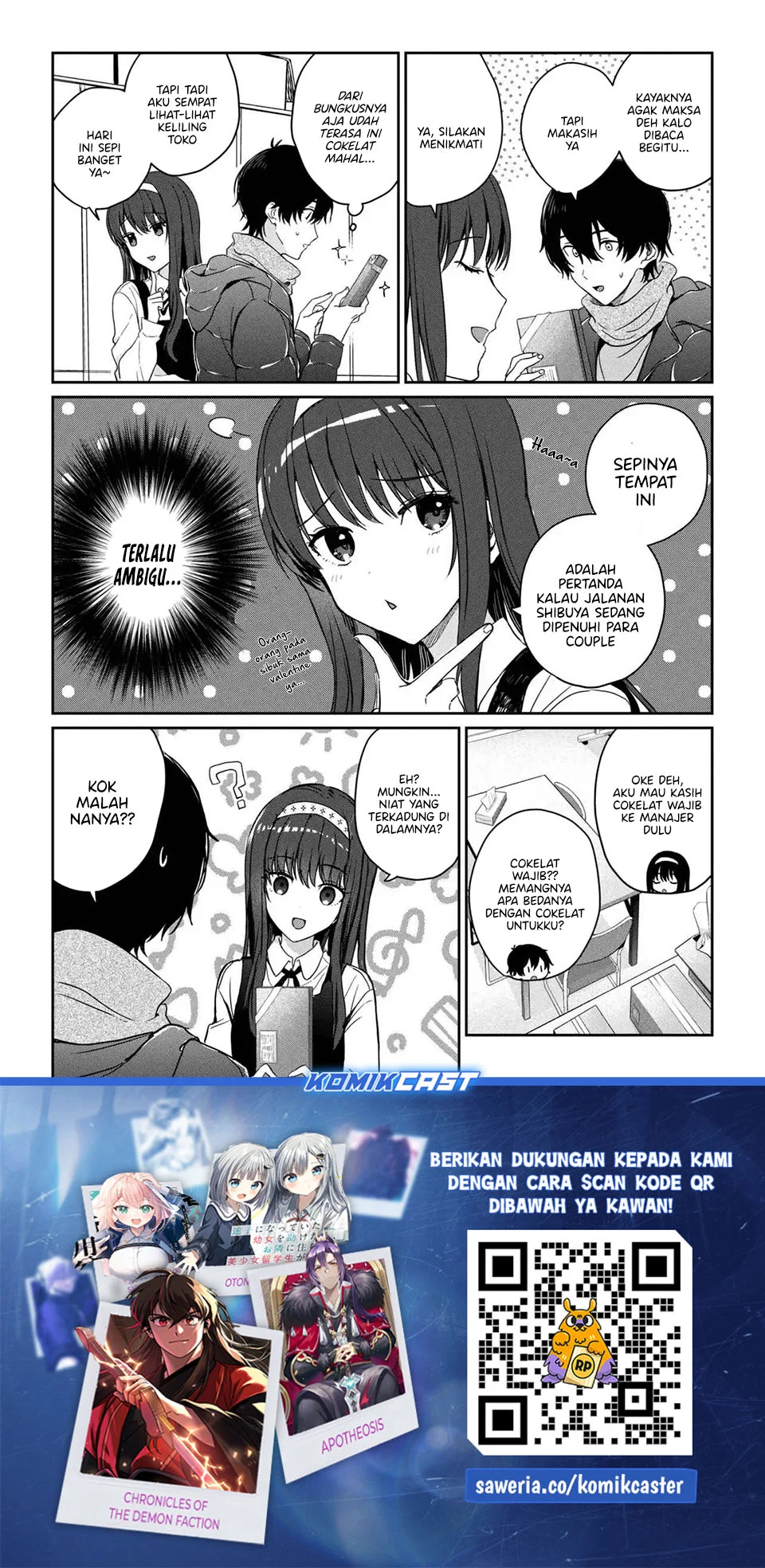 Gimai Seikatsu Chapter 37.1 Gambar 14