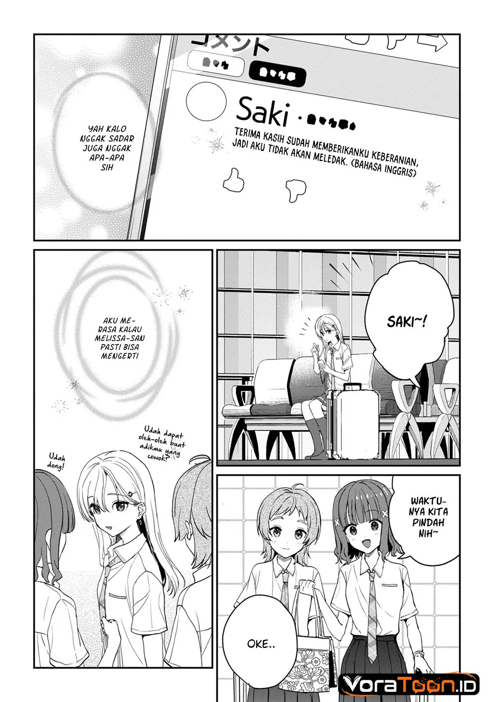 Gimai Seikatsu Chapter 41.1 Gambar 6
