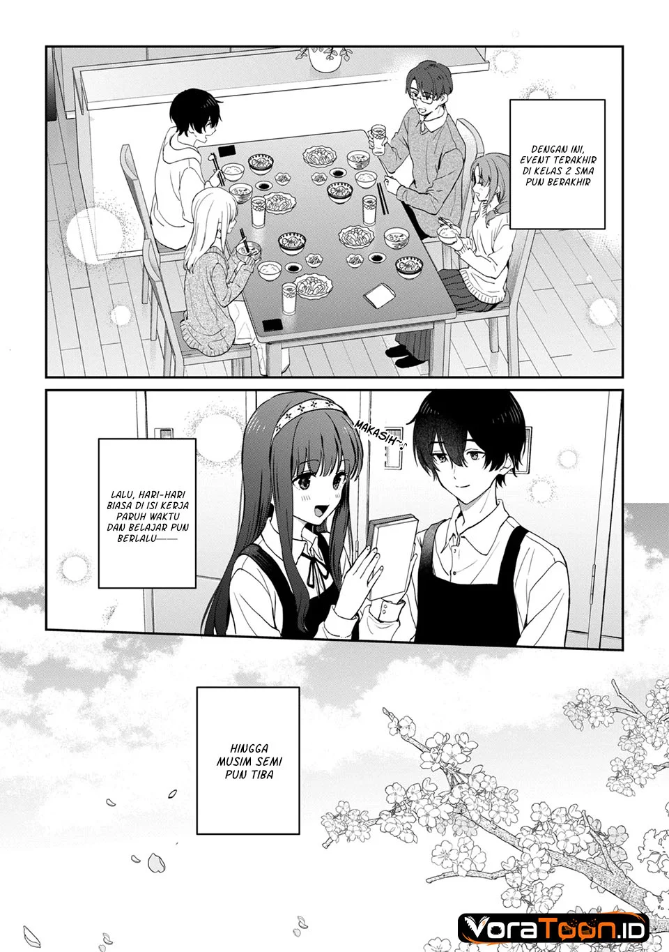 Gimai Seikatsu Chapter 41.2 Gambar 8