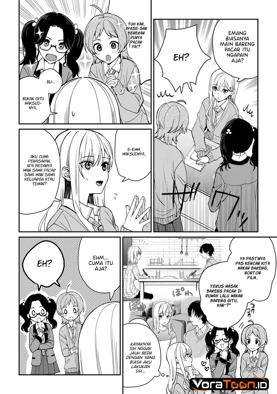 Gimai Seikatsu Chapter 42.1 Gambar 5