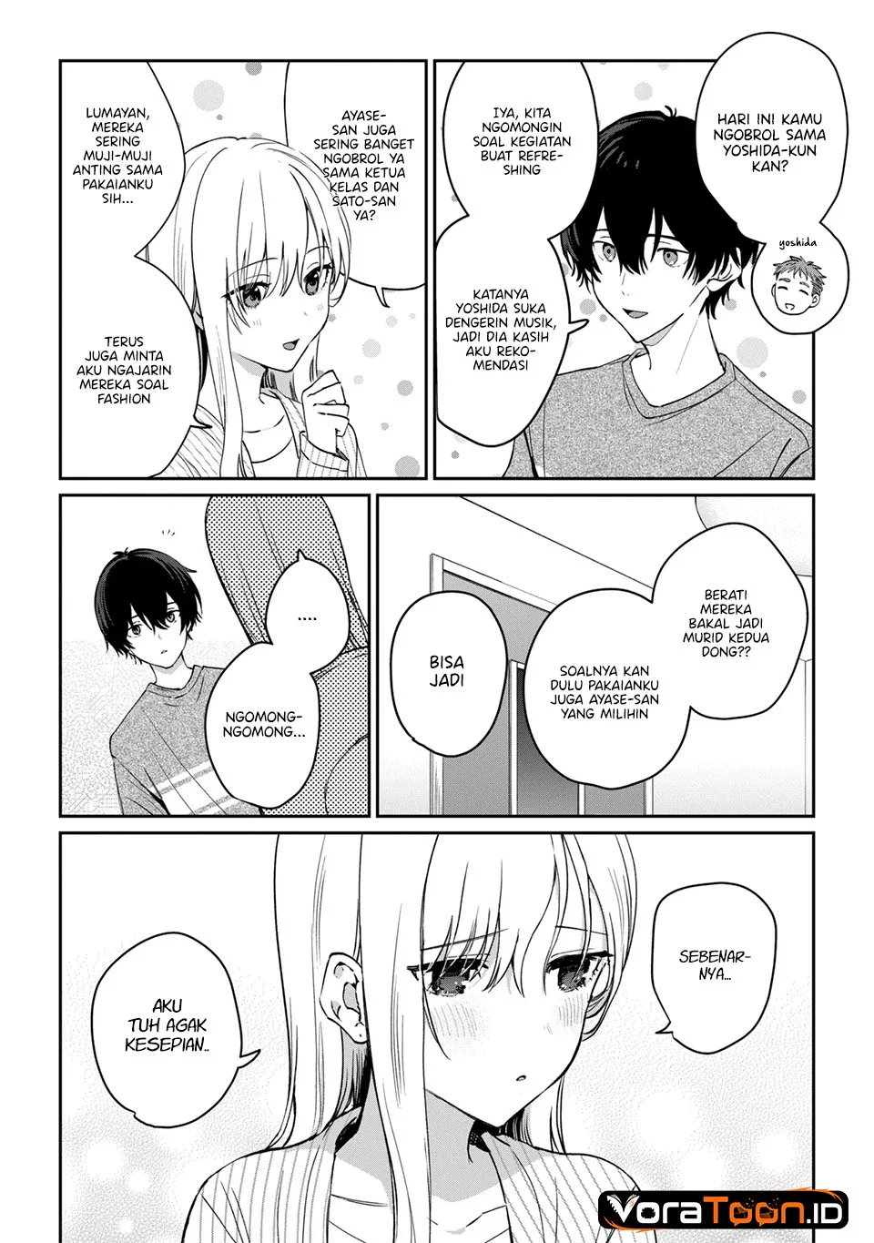 Gimai Seikatsu Chapter 42.2 Gambar 9
