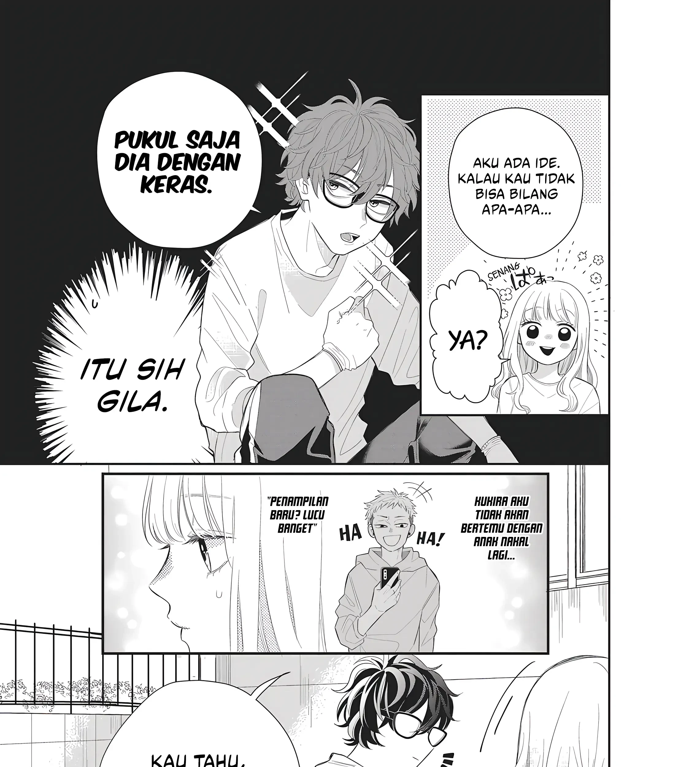 Glasses with a Chance of Delinquent Chapter 1 Gambar 38