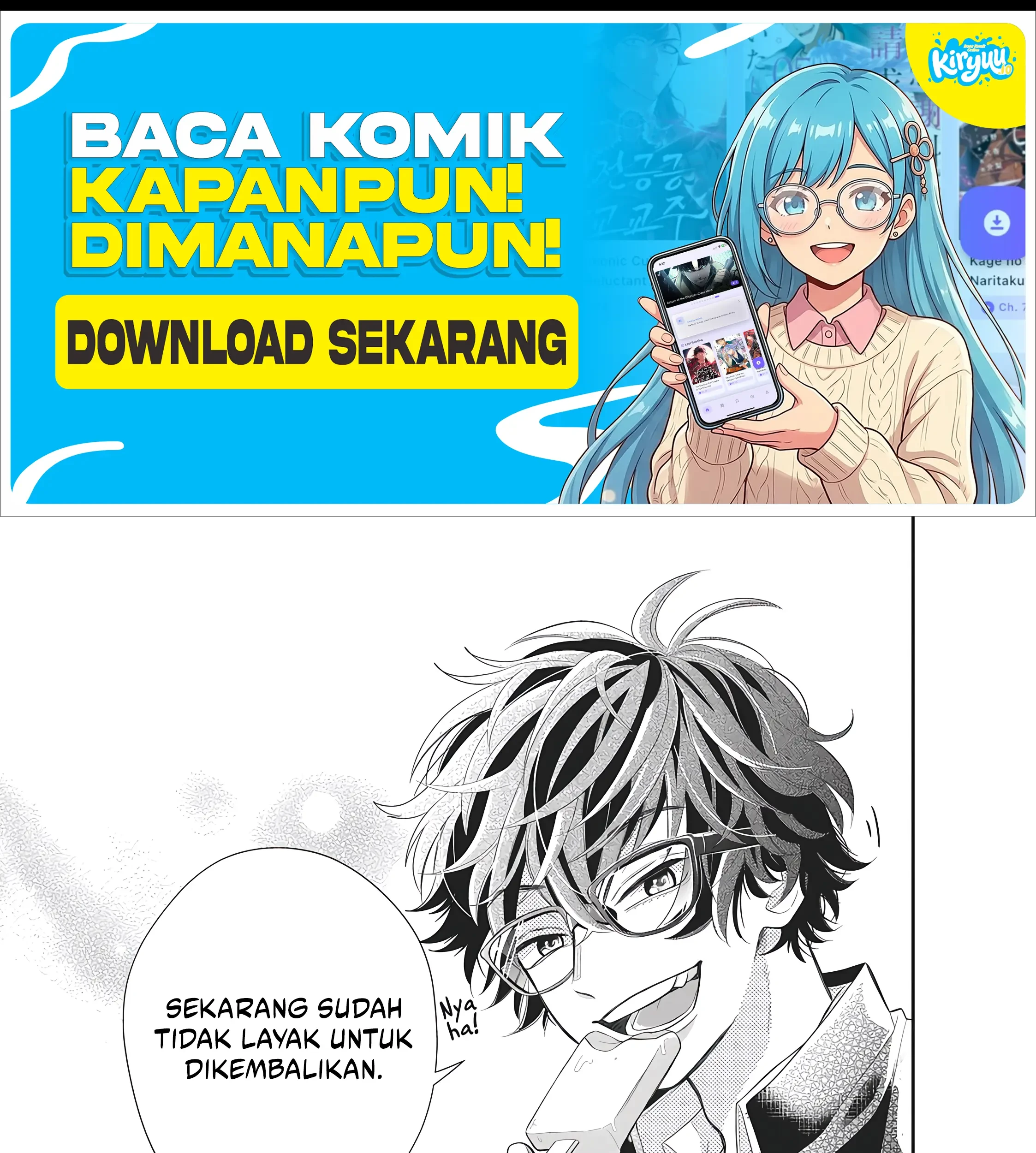 Glasses with a Chance of Delinquent Chapter 1 Gambar 82