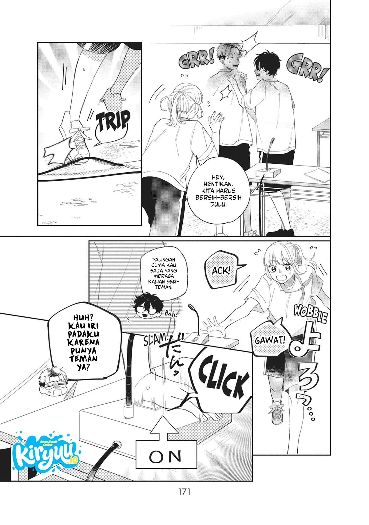 Glasses with a Chance of Delinquent Chapter 12 Gambar 39