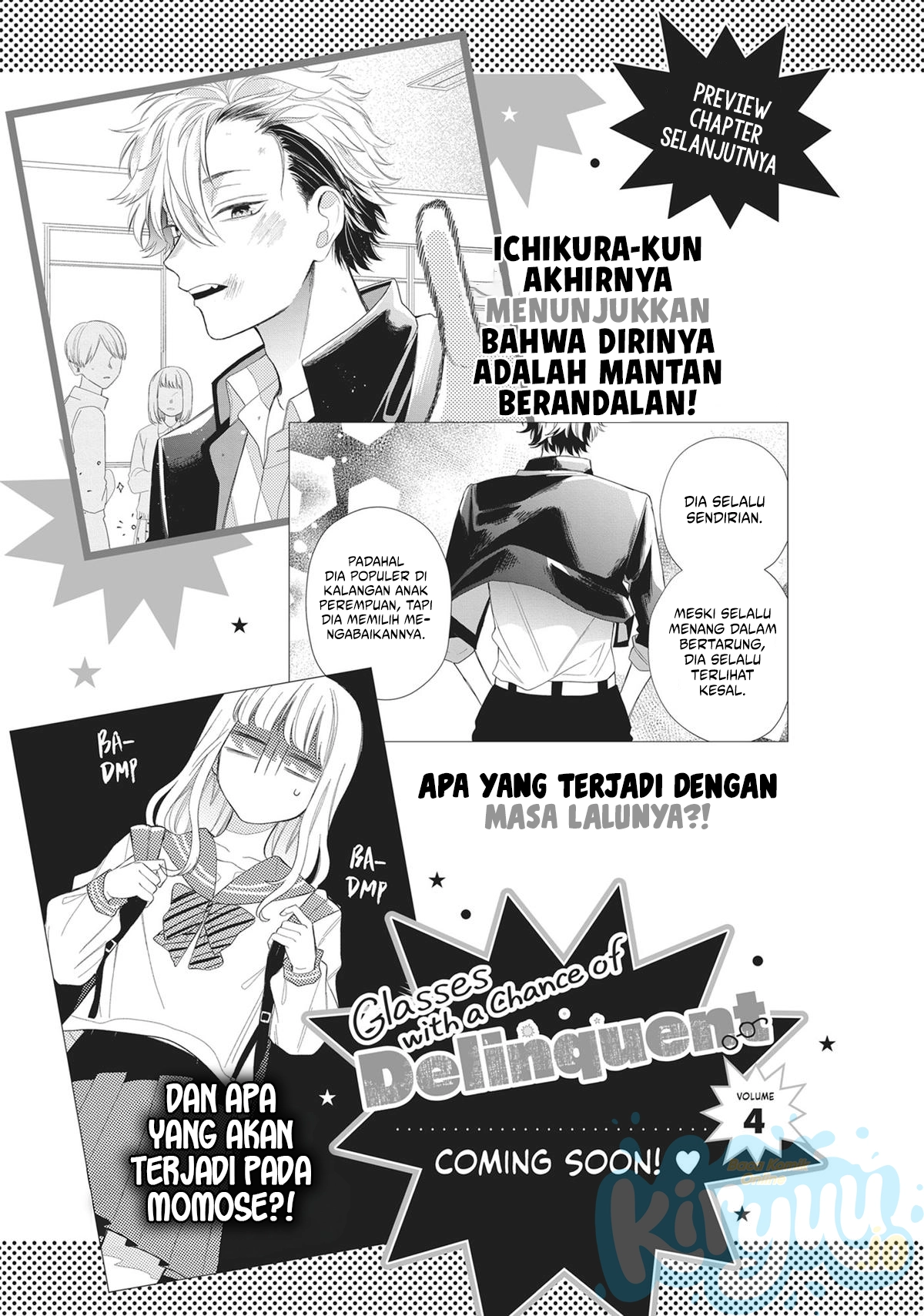 Glasses with a Chance of Delinquent Chapter 12 Gambar 43